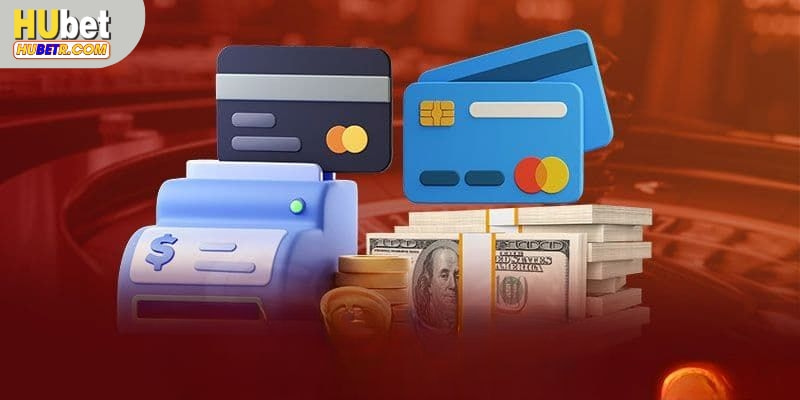 Các phương thức rút tiền HUBET