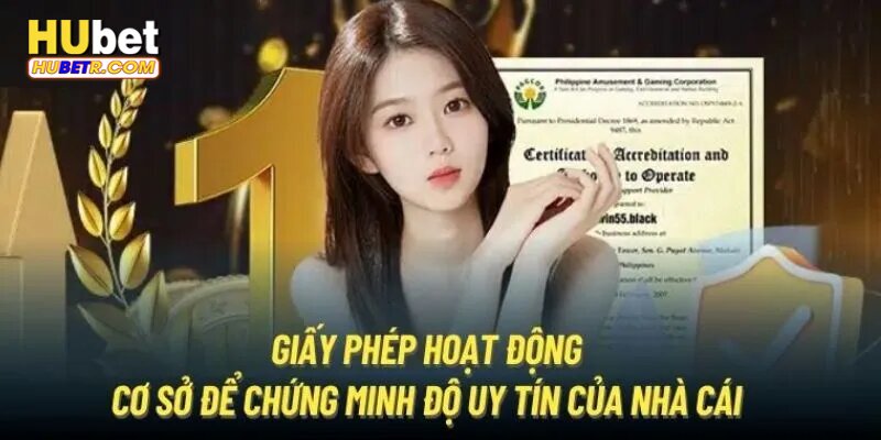 Giấy phép mà nhà cái hiện có